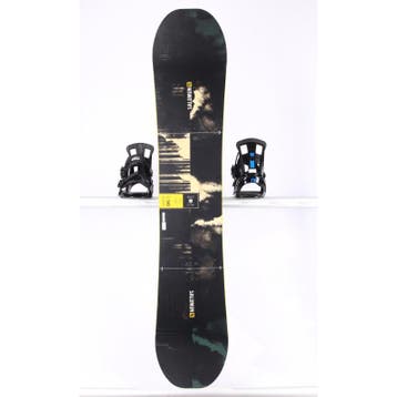 160 snowboard SALOMON WILD CARD, Black/yellow, FLAT/rocker, Verzenden