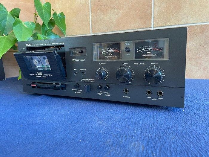 Akai - GXC-725D 3-head Cassetterecorder-speler, TV, Hi-fi & Vidéo, Radios