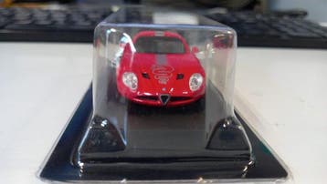 Kyosho 1:64 - Voiture miniature - Alfa Romeo TZ3 Corsa -