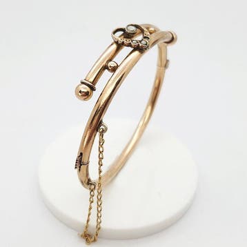 Bracelet - 9 carats Or jaune, Or blanc