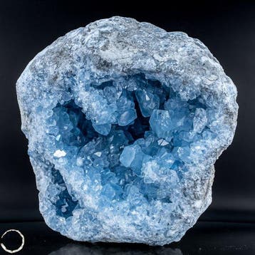 Eersteklas Natuurlijke Celestiet Geode- 4900.64 g