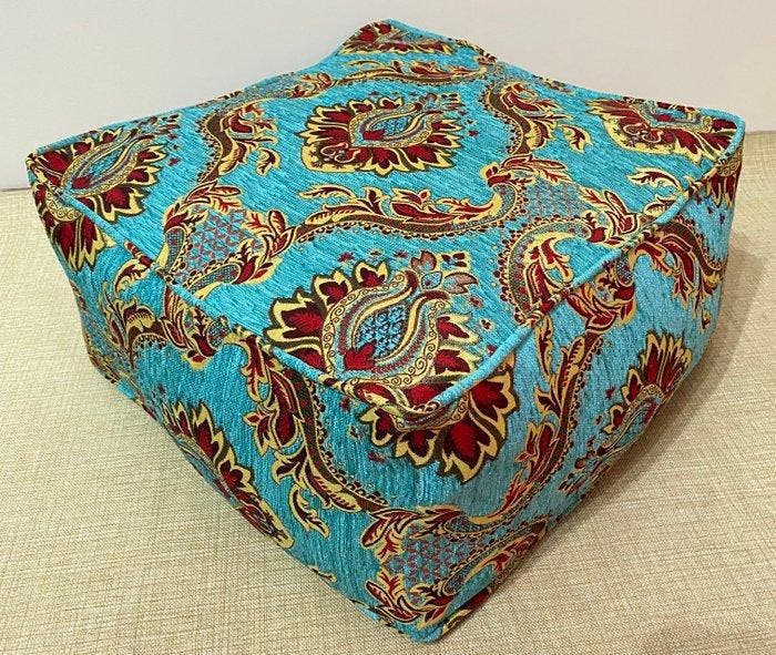 pouf et coussin - Kelim - 50 cm - 50 cm, Maison & Meubles, Ameublement | Tapis & Moquettes