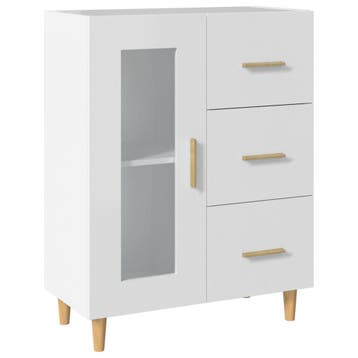 Dressoir Glas | Tweede kansje | OP = OP, Huis en Inrichting, Kasten | Dressoirs, Verzenden, 50 tot 100 cm, Met lade(s), 25 tot 50 cm
