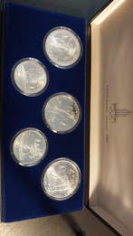 Rusland. 10 Rubles, 5 Rubles. 1980 Olimpic games