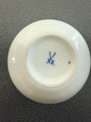 Meissen - Plat - Porcelaine, Antiek en Kunst