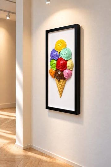 Henevor - Mega Ice Cream: The Sweet Bouquet | Handmade 3D