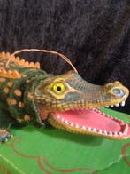 Marx Toys - Jouet Roaring Stalking Alligator - 1960-1970 -