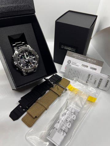 Casio - G-SHOCK G-STEEL Bluetooth Solar - Zonder, Nieuw