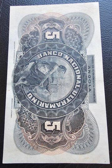 Angola. - 5 Escudos 1921 - Pick 57 (Zonder minimumprijs)