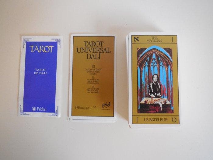 Tarot Dali - Cartes de tarot - Tarotcardset + booklet, Antiek en Kunst, Antiek | Boeken en Manuscripten