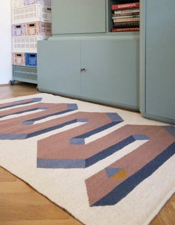 Nilo Kilim - Kelim - 155 cm - 100 cm - Handgemaakt, Antiek en Kunst