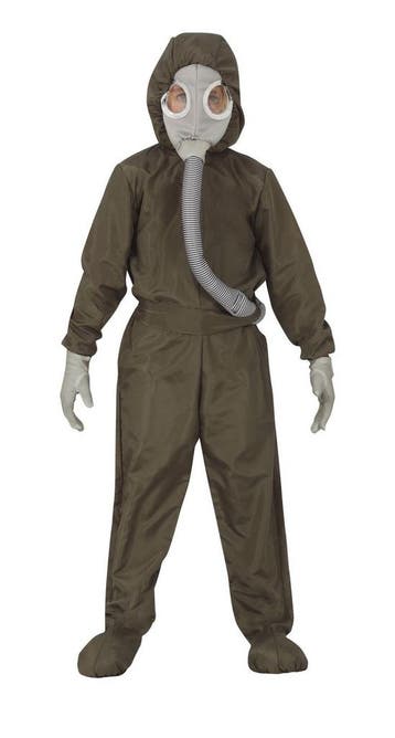 Halloween Kostuum Kind Nucleair Giftige Stoffen, Verzenden, Nieuw