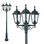 Tuinverlichting klassiek Lantaarnpaal Ancona 3-lichts buiten, Tuin en Terras, Verzenden, Nieuw