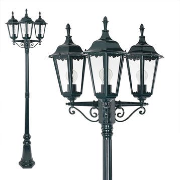 Tuinverlichting klassiek Lantaarnpaal Ancona 3-lichts buiten, Tuin en Terras, Verzenden, Nieuw
