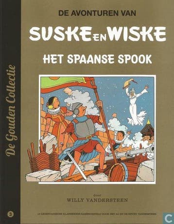 Suske en Wiske - Het Spaanse spook (Gouden collectie), Boeken, Verzenden, Gelezen, Willy Vandersteen