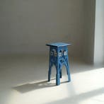 Table dappoint - Chêne - Porte-plante Art nouveau