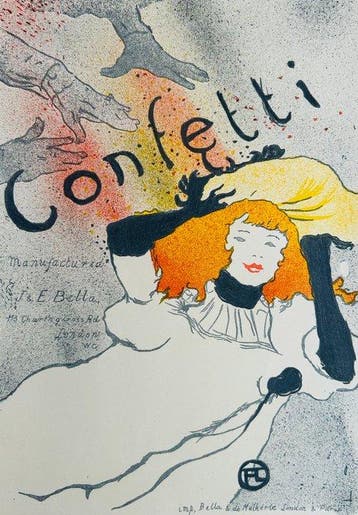 Henri De Toulouse-Lautrec (1864-1901) - Confetti -