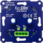 EcoDim LED DUO Dimmer 2x0–100W – inbouw & opbouw, Doe-het-zelf en Bouw, Elektriciteit en Kabels, Verzenden, Nieuw