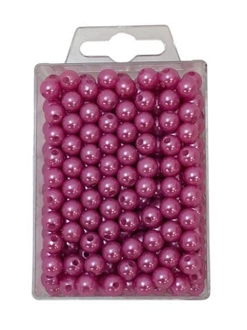 Parels rijgparels 22 Lila 8 mm, Nieuw