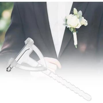 Pinclip transparant voor herencorsage per 40 stuks, Maison & Meubles, Accessoires pour la Maison | Plantes & Fleurs artificielles