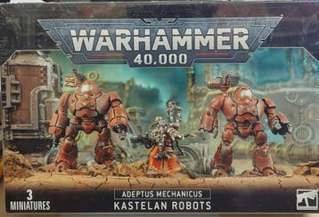 Adeptus Mechanicus Kastelan Robots (Warhammer nieuw), Ophalen of Verzenden, Nieuw