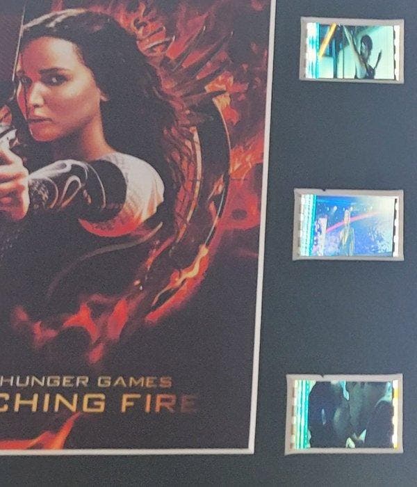 Hunger Games Catching Fire - Framed Film Cell Display with, Verzamelen, Film en Tv