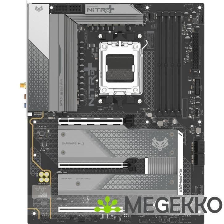 Moederbord AMD Sapphire NITRO+ B850A WIFI7, Computers en Software, Overige Computers en Software, Nieuw, Verzenden