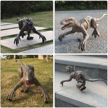 RC Velociraptor Dinosaurus met Afstandsbediening - Speelgoed, Verzenden, Nieuw