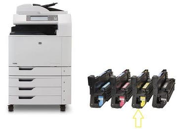 HP - Huismerk Drum Geel CM6040, CM6030, CM6049 LD6040G, Ophalen of Verzenden, Nieuw, HP