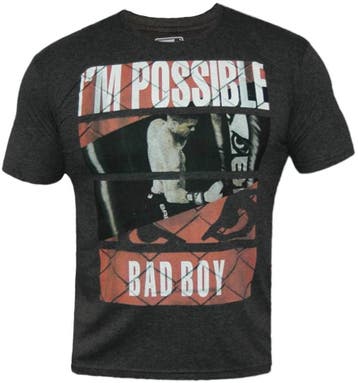 Bad Boy News Vechtsport T Shirts Dark Grey MMA Kleding, Verzenden, Vechtsport