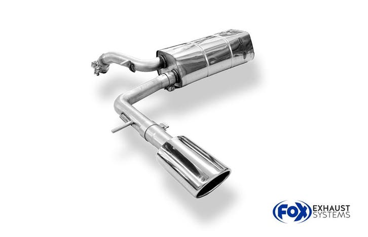 FOX Audi A2 - 1.4l - 34l tank einddemper - 115x85 type 32, Autos : Pièces & Accessoires, Systèmes d'échappement, Envoi