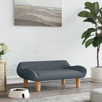 vidaXL Hondenmand 70x40x24 cm stof donkergrijs, Verzenden, Nieuw