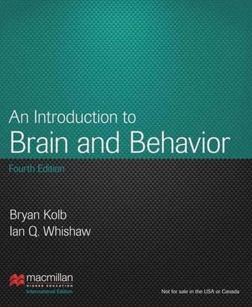 An Introduction to Brain & Behavior 9781464118999 Bryan Kolb, Verzenden, Bryan Kolb