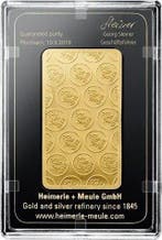 50 gram - Goud .999 - Heimerle + Meule - Verzegeld en met