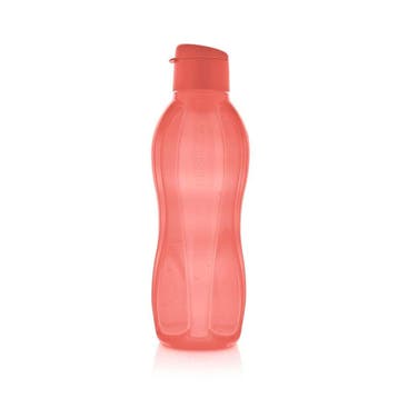 Tupperware Ecofles Waterfles Drinkfles flesje Plus 1 l Rood, Verzenden, Nieuw