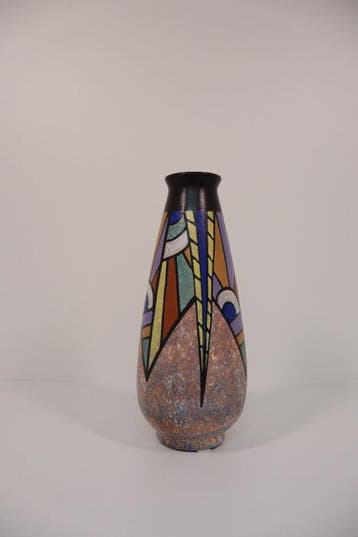 Societé Céramique Montoise - A.Dubois - Vase - 343 - Faïence