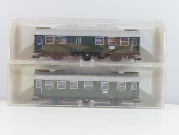 Fleischmann H0 - 86 5096K/86 5097K - Wagon de passagers pour, Nieuw