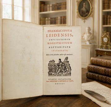Van Bleyswyck - Pharmacopoeia Leidensis - 1751