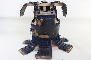 Armure - Japon - E3-533 Hotokedo avec 5 Dan Ita Sode Période, Antiquités & Art