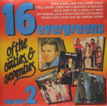 Various - 16 Evergreens Of The Sixties &amp; Seventies Volum, Verzenden