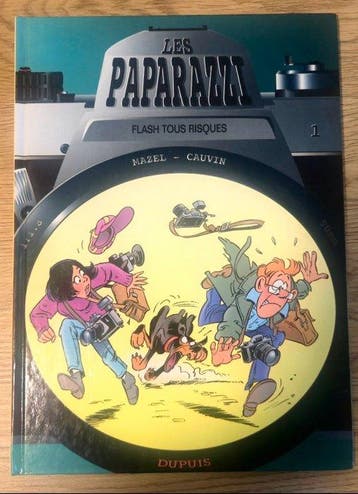 Les Paparazzi T1 + Boulard T1 + 2x dédicace - 2x C - 2 Album