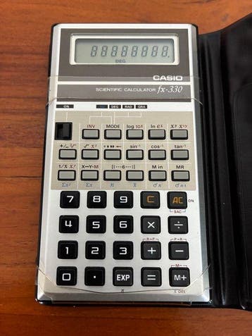 - Casio fx-330 en Canon F-766S - Computer - met