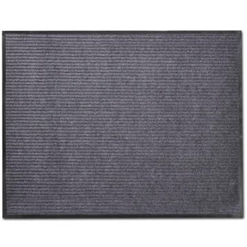vidaXL Deurmat 90x150 cm PVC grijs, Verzenden