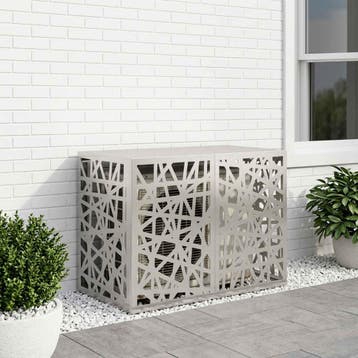 vidaXL Air Conditioner Hoes zilver 100 x 50 x 70 cm, Verzenden