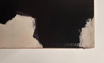 Pierre Soulages (1919-2022) - Peinture 1er juin 1964, Antiquités & Art