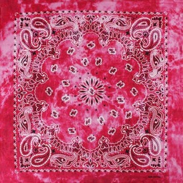 Haarband Bandana Zakdoek 55cm - Tie Dye - Paisley Print -, Handtassen en Accessoires, Nieuw