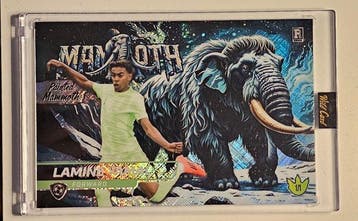 Leaf GOAL Soccer Lamine Yamal 1/1 Enige exemplaar/uniek, Verzamelen, Nieuw