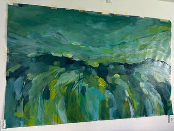 Ieva Skondina - Northern Horizon 180x110cm