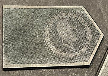 België 1866 - Telegraafzegels Leopold I - 50c + 1fr -