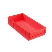 Magazijnbak 400x183x81 mm rood kunststof nieuw Nieuw, Ophalen of Verzenden